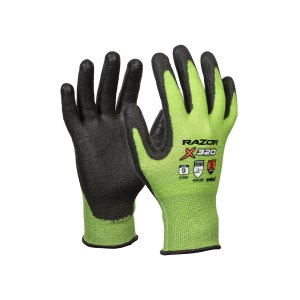 GLOVE CUT 3 GRN E460-8(M) RAZOR X320