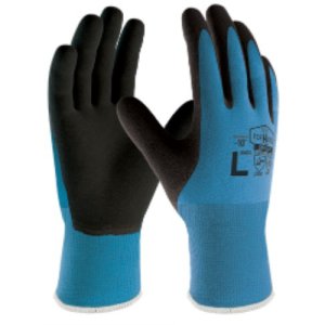 GLOVE CHILLER THERMAL OPEN BACK BLUE/BLK L IKCG3 ICEKING