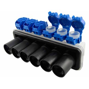 CONNECTOR SUBMERS 16-250MM BLUE 6-1899241-0 GELPORT 6 PORT