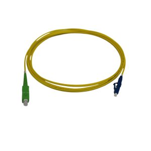 PATCHCORD FIBRE 1M SIMPLEX LC/UPC-SC/APC SM
