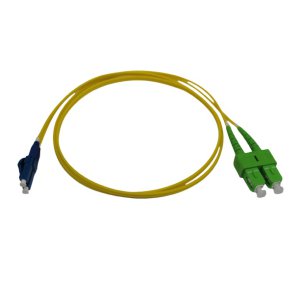 PATCHCORD FIBRE 3M DUPLEX LC/UPC-SC/APC SM