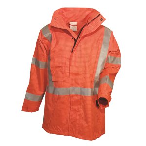JACKET RAINWEAR FR TTMC-W17 ORA 801069-2XL SAFE-T-TEC