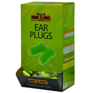 EARPLUGS BULLET SHAPED UNCORDED 200 PAIRS 101011