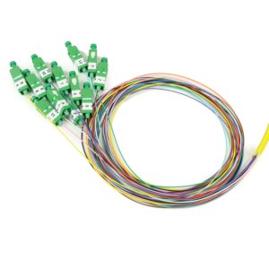 FIBRE PIGTAILS SM LC 2M COL 900UM 12PK AFL