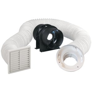 INLINE FAN KIT CONTOUR SYS 200 150MM FASCIA-READY FAN7044