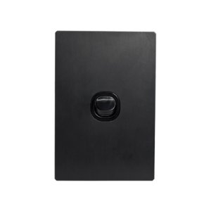 COVERPLATE 4G URBAN BLK METAL VYNCO