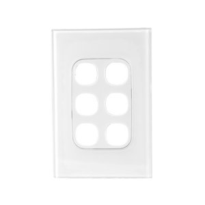 COVERPLATE 6G URBAN WHT