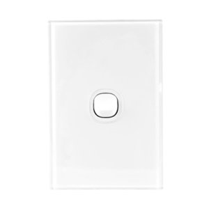 COVERPLATE BLANK URBAN WHT