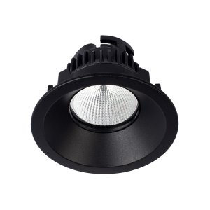 DOWNLIGHT DEEP FIX & DIM DRVR 9.4W 3000K 40DG CA135 BLK ZELA