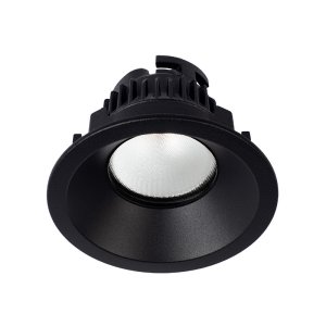 DOWNLIGHT DEEP FIX & DIM DRVR 9.4W 3000K 55DG CA135 BLK ZELA