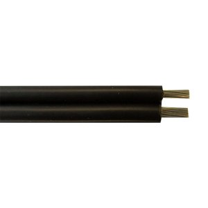 FLEX GARDEN LIGHTING TINNED ELV BLK 2X1.5MM GLT02/1.5BK