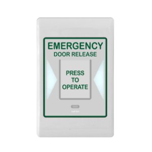 EMERGENCY EXIT PLATE C/W DPDT 2A CONT, BUZZER & BACK-LIGHT