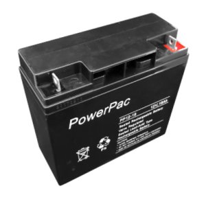 BATTERY SLA 12V 18AH 77X180X165MM POWERPAC