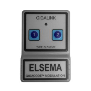 TRANSMITTER 2CH 433MHZ HAND HELD ELSEMA