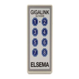 TRANSMITTER 8CH GIGALINK 433MHZ HAND HELD ELSEMA