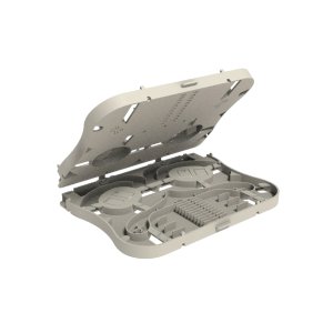 SPLICE TRAY 24FO STACKABLE W/ WHITE LID FSP01