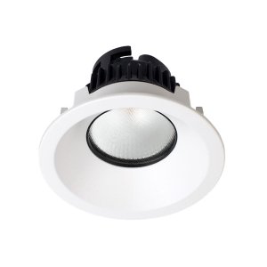 DOWNLIGHT LED DEEP FIX DIM DRVR 4.3W 3000K 40DG WHT ZELA