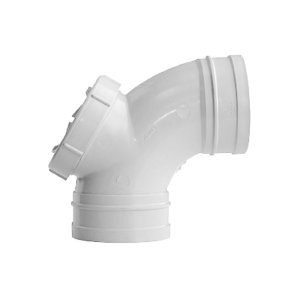 BEND REAR ACCESS PVC-U DWV SCJ 100MM 88DG NOVADRAIN