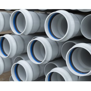 PIPE DWV PVC-U RRJ SN16 & Z JOINT 150MMX6M NOVADRAIN 16000