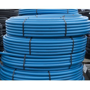 PIPE PRESSURE MDPE PN12.5 63MMX50M POLIPLEX BLUELINE