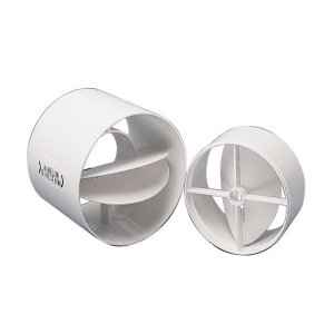 SHUTTER 100MM INLINE BACKDRAUGHT FAN0213