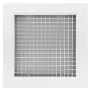 GRILLE EGGCRATE RETURN FC 200MM WHITE DCT2002