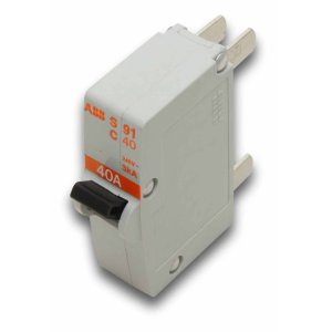 MCB PLUG-IN 3KA 40A C-CURVE ABB S91C40