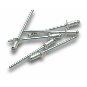 RIVET ALUM T/HEAD 73AS44 3.2X4.8-6.4 1C (100/JAR)