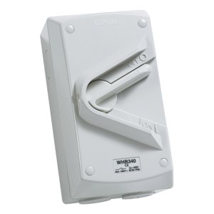 SWITCH 1G 3P H/PROOF 440V 40A WHB340RG