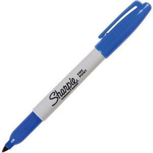 MARKER PERM FINE BLUE SH0063 S30063 SHARPIE