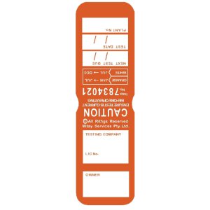 TEST TAG H/DUTY ORA 6 MONTH JAN-JUN 100PK MITAY MTHDO