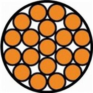 7089 CABLE CU AERIAL HD PVC CVD 6MM 7/1.04