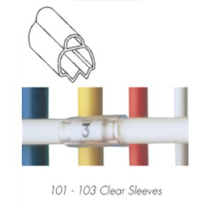SLEEVE 102/10MM 1000PC 2.3MM DIAM CABLE 424121 GRAFOPLAST