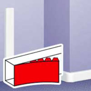 10524 DLP COVER 130MM FLEXIBLE WH 2M