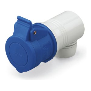 CONNECTOR R/ANG 16A 2P+E 240V IP44 321.1643 OPTIMA SCAME