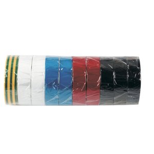 TAPE INSULATION RAINBOW 10PK ITRP