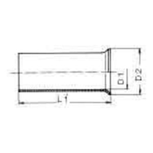 (I) FERRULE WIRE END H1.5/10 100PK