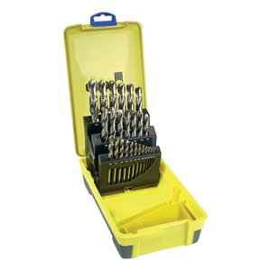 BITS JOBBER DRILL & CASE 25PCE 2007-M3 BORDO 1-13MM 0.5 RISE