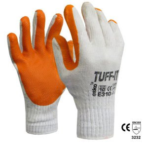GLOVE P/COTTON DIAMOND GRIP E310-10 TUFF-IT