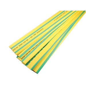 HEATSHRINK THIN WALL 40/20MM GRN/YLW EZISHRINK