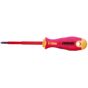 SCREWDRIVER ERGONIC PHILLIPS #2 X 100MM INSUL HARD TIP 414