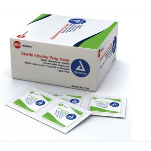 WIPES ALCOHOL PREP A356-200 BOX 200