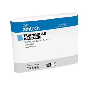 BANDAGE TRIANGULAR B115 90 X 90 X 127CM DISPOSABLE