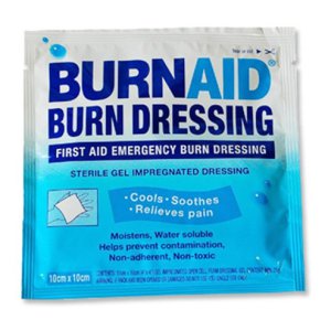 BURN GEL TREATMENT BT155 BURNAID 10 X 10CM