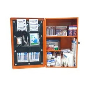 FIRST AID KIT JUMBO PM441 PLATINUM WORKPLACE METAL CAB