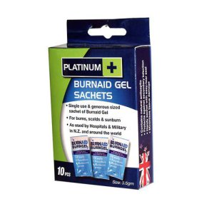 BURN GEL BURNAID 10PCS M123 RETAIL PACK 3.5G