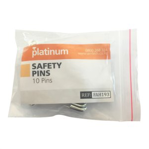 SAFETY PINS FAH193 PKT 10