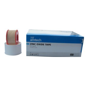 TAPE ZINC OXIDE AT375 2.5CM X 5M
