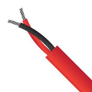 CABLE FIRE ALARM 2C 1.25MM TCW RED B2C1.25FACTCWRD200BX