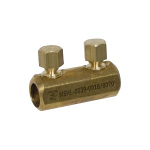 HEL-4892 MECH CONN LINK LV BRS 16-70 SHEARBOLT UNBLOCKED